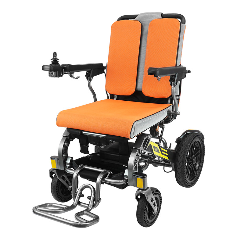 Reinforced Lightweight Folding power Wheelchair