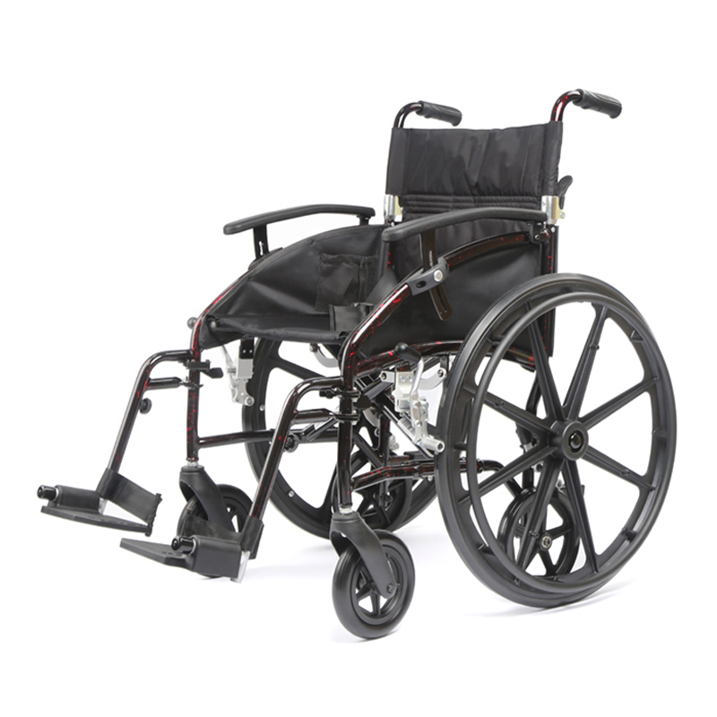 Lightweight wheelchair,Transporter-aluminum  wheelchair,Transport chair 2 in 1