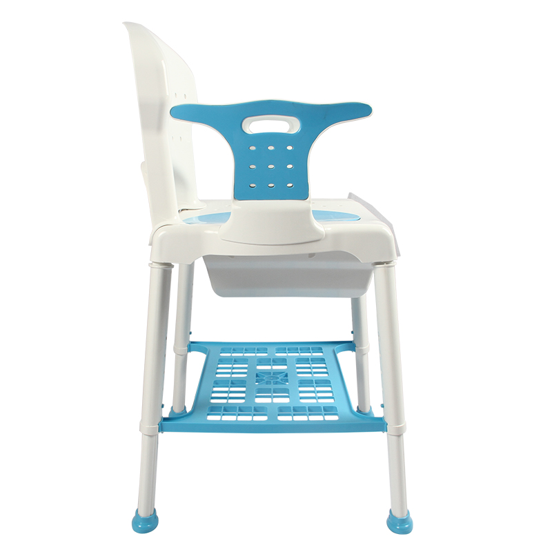 Plastic Shower and Commode Chair