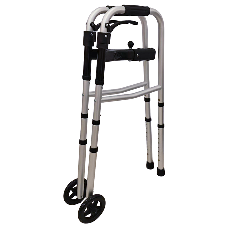 Foldable stand-up walker